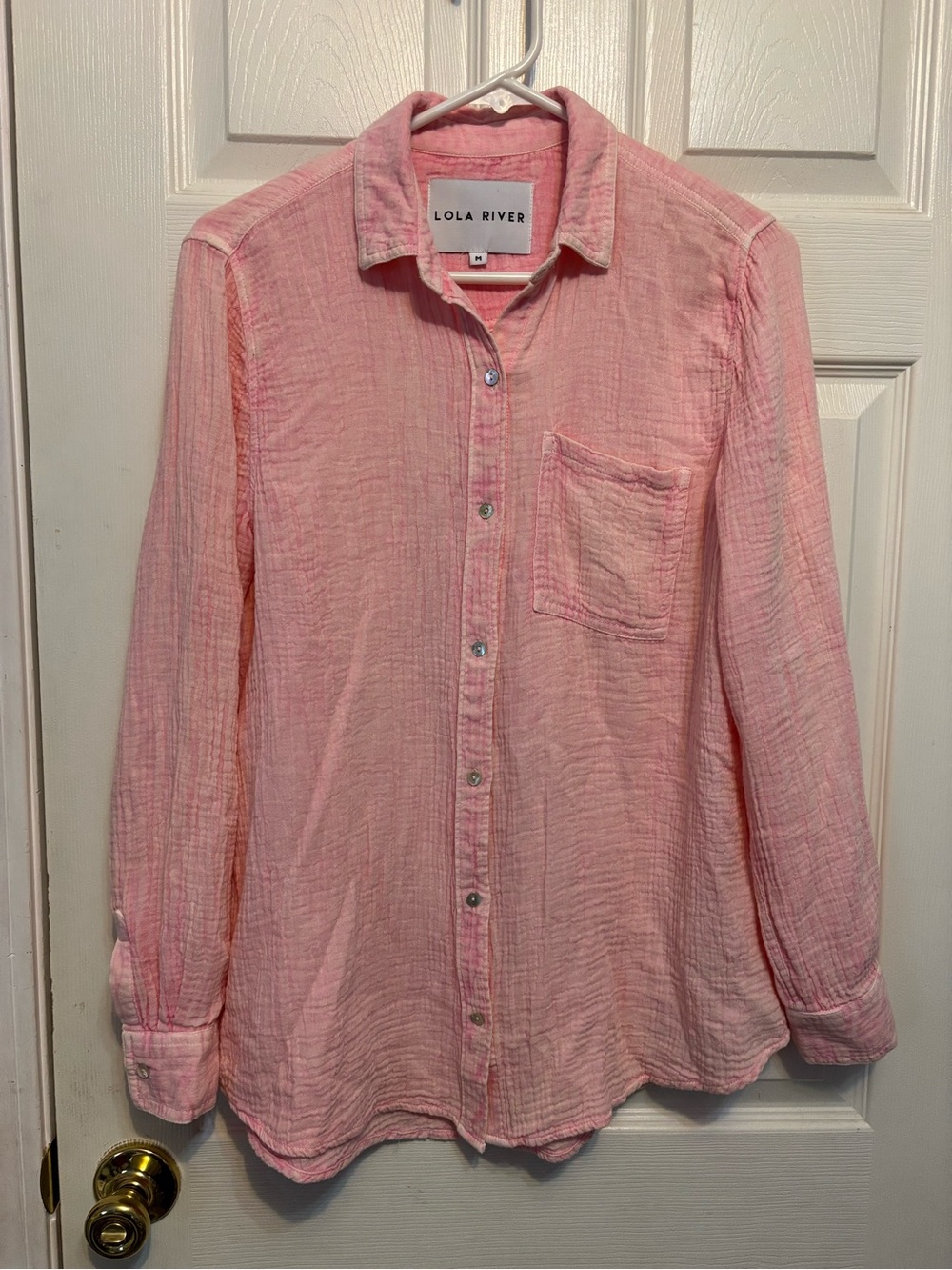 Women’s Lola River Malia Cotton Gauze Button-Down Shirt